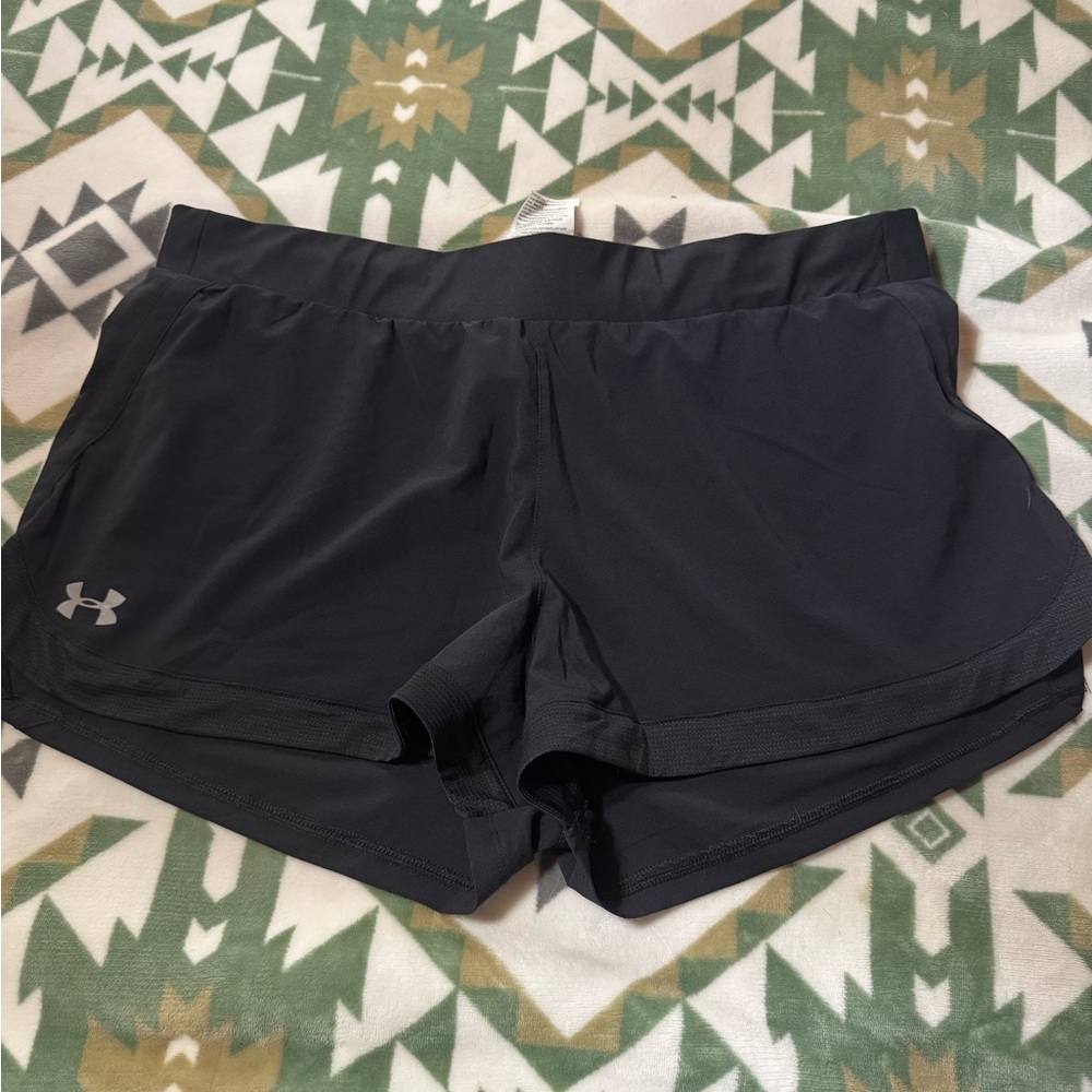Under Armour Women's Dark Gray Athletic Shorts